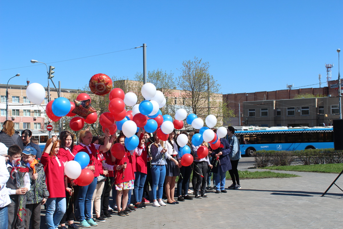 Торжественный митинг в честь Дня Победы в Северном Измайлово