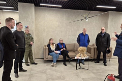   Огнеборцы провели мастер-класс в индустриальном парке «Руднево»