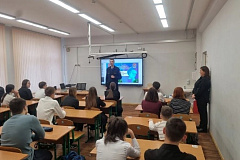 Спасатели ПСО № 211 провели занятия c детьми